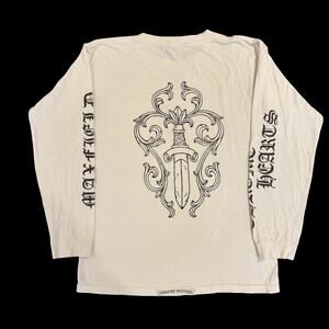 Chrome Hearts Maxfield Long Sleeve Shirt Dagger Graphic USA Made Medium